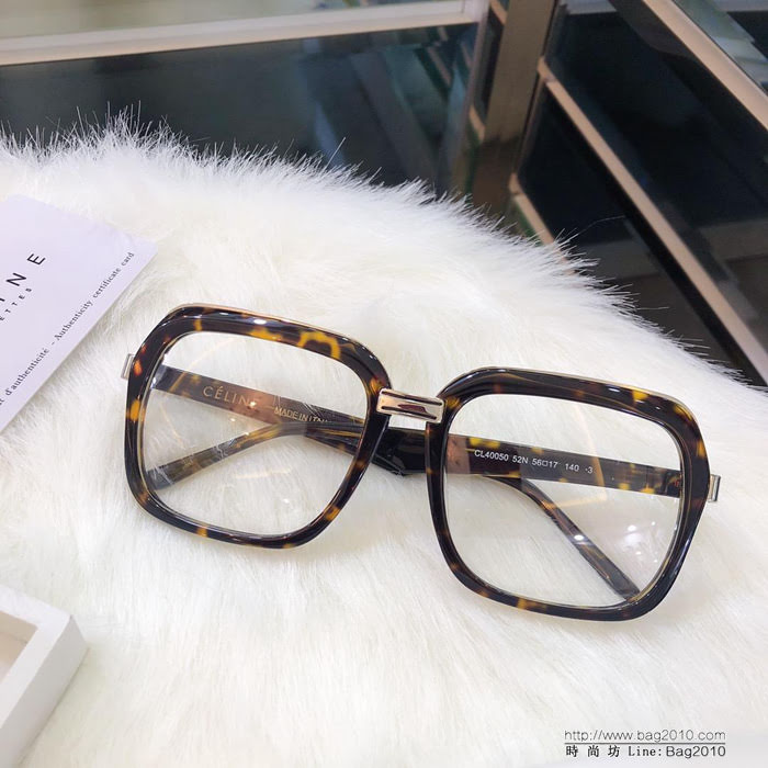 Célin* 塞琳新款 CL40050 板材鏡框 防紫外線 女款太陽鏡  lly1530